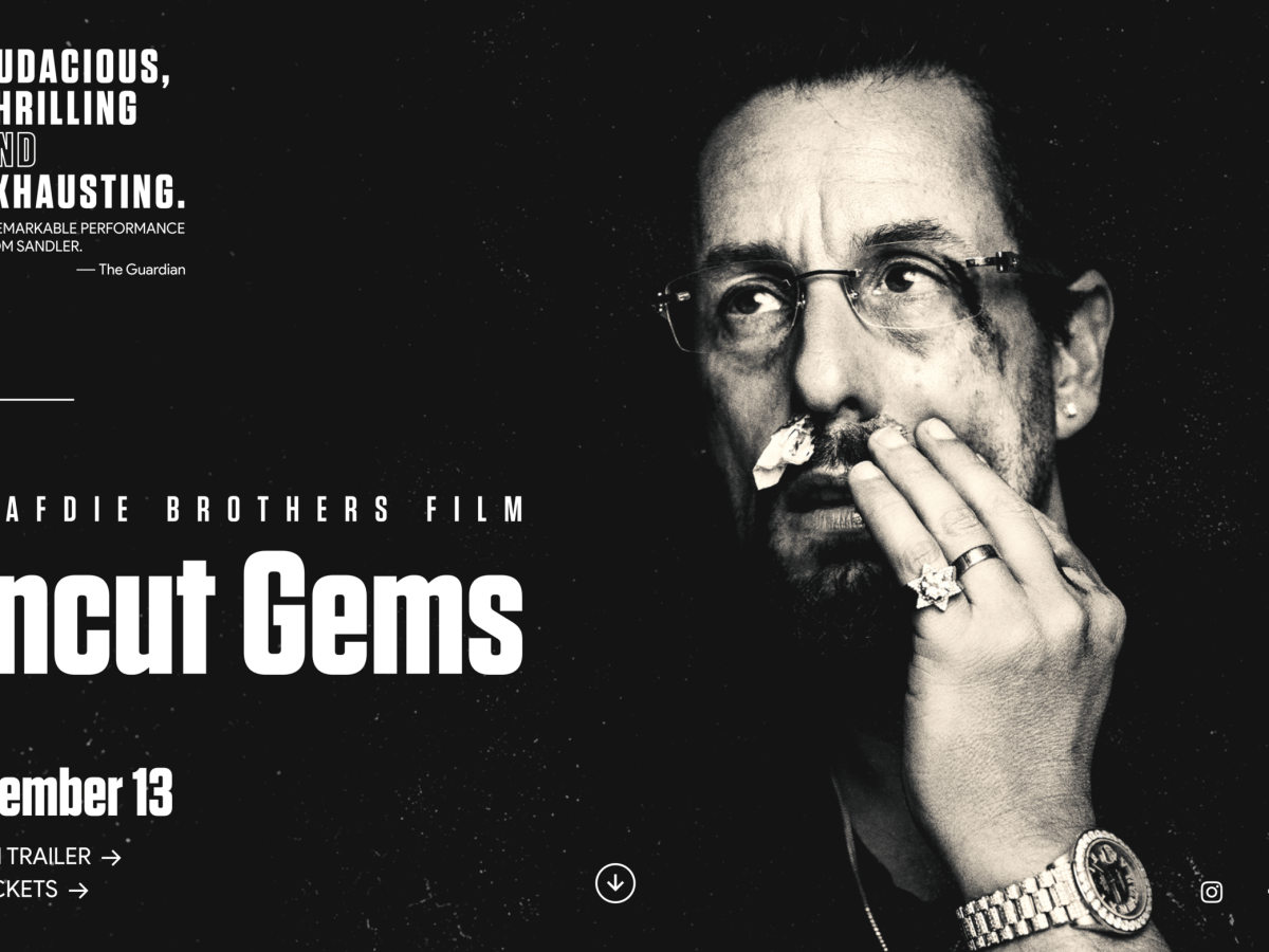 Jóias Brutas, 2019 – Adam Sandler Viciado em&nbsp;Bet